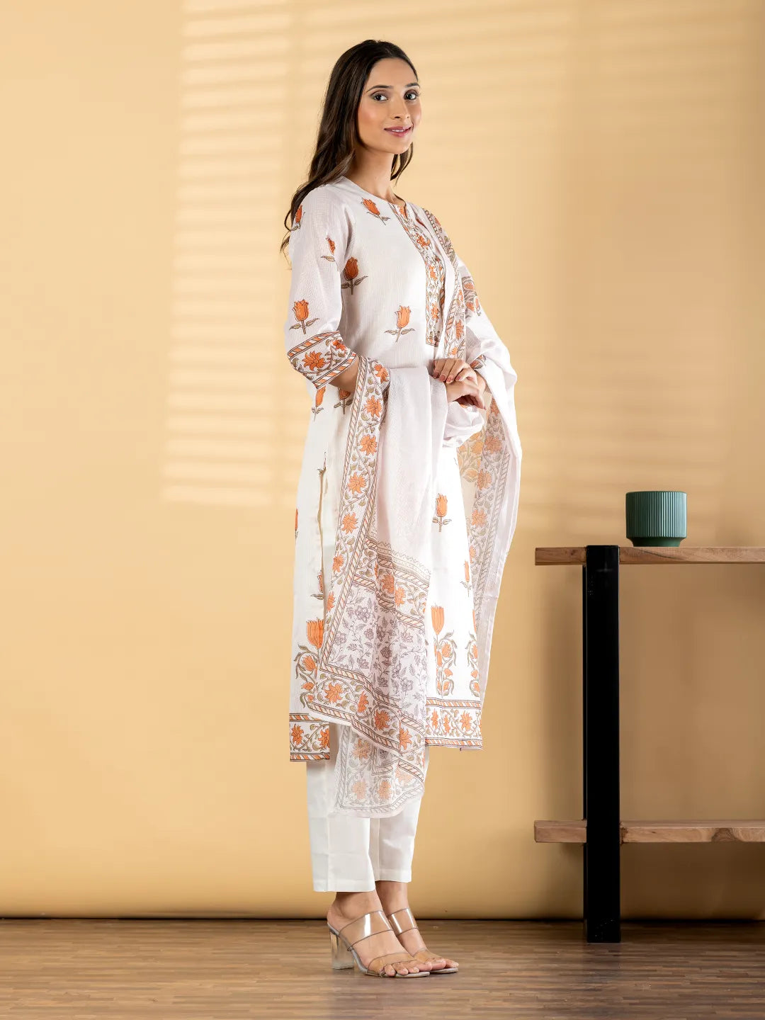 Tulip Grace Kota Doria Suit