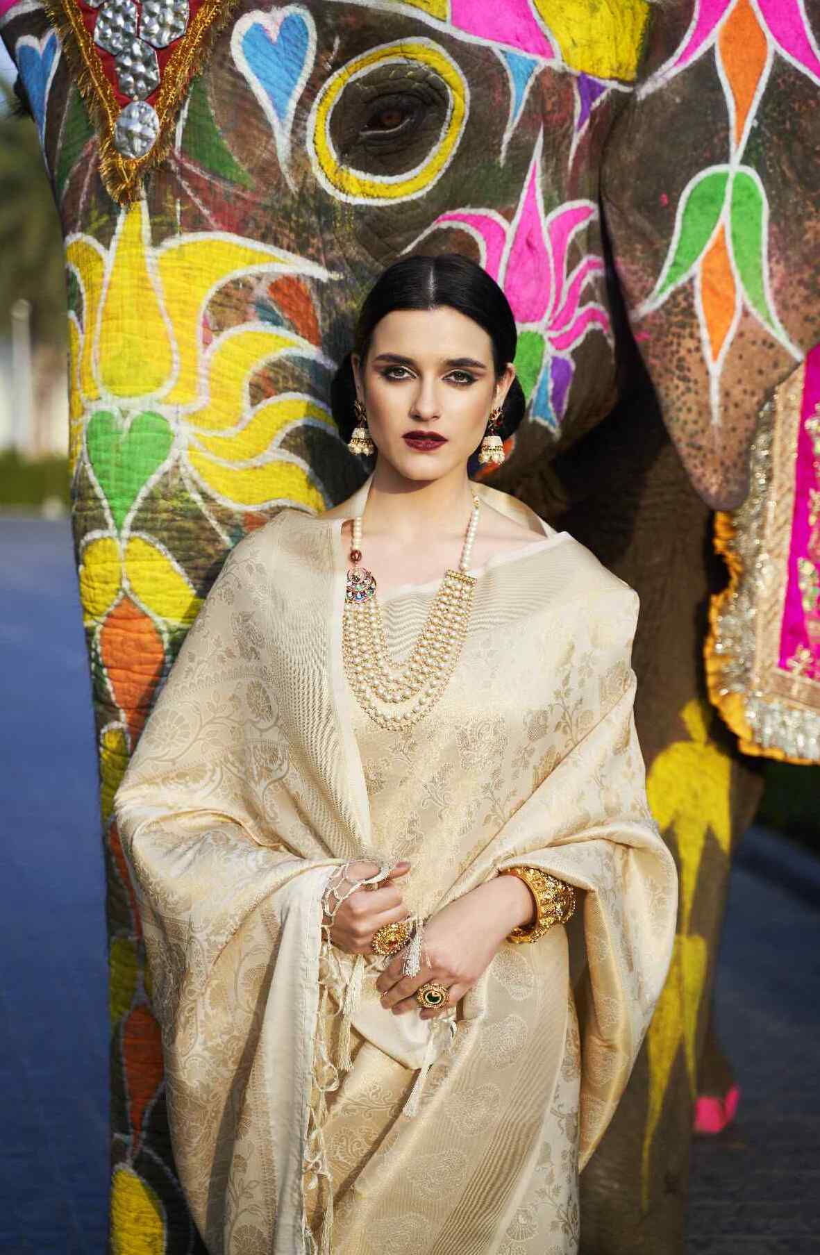 Royal Golden Woven Kanjivaram Saree