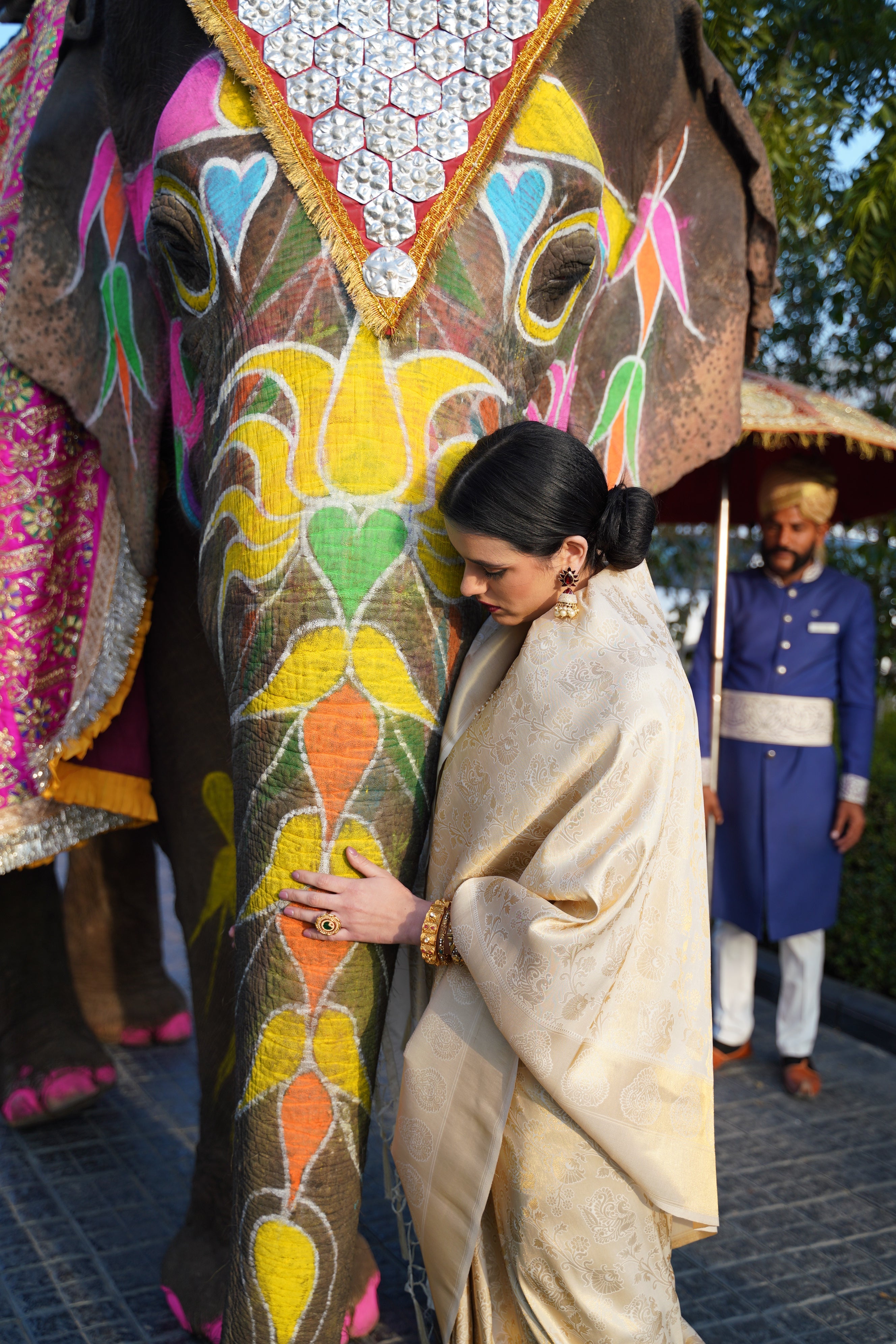 Royal Golden Woven Kanjivaram Saree