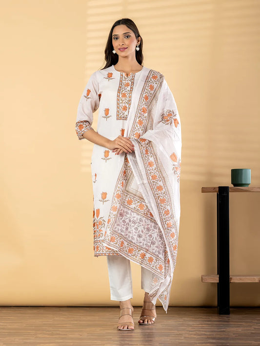 Tulip Grace Kota Doria Suit