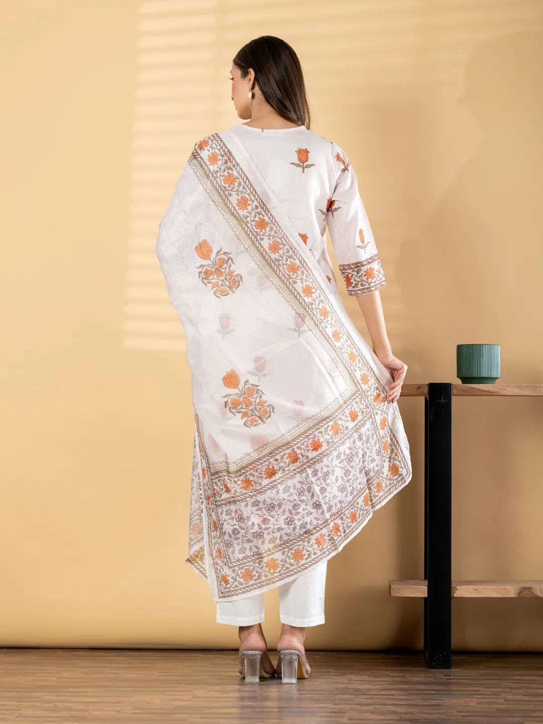 Tulip Grace Kota Doria Suit